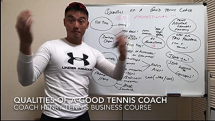 3 Qualities of a good tennis coach